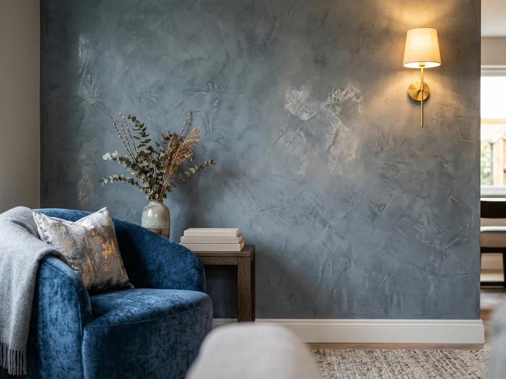 Decorative: Venetian-style plaster