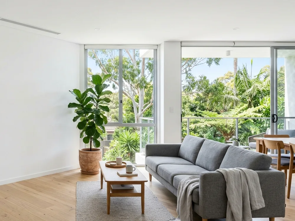 Interior: Living area repaint