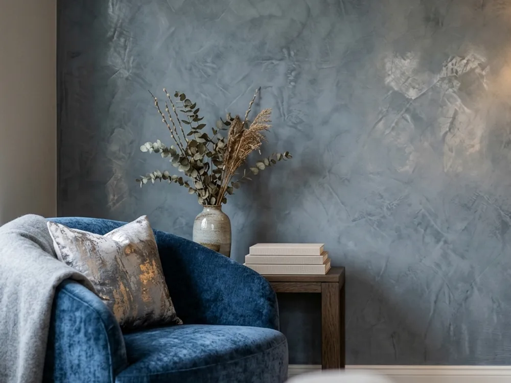 Decorative: Plaster feature wall